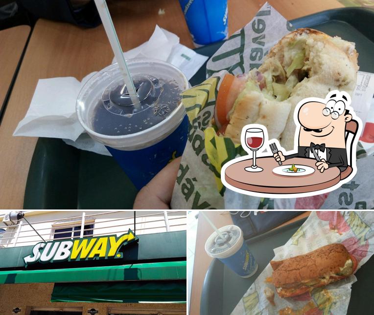 Comida em Subway