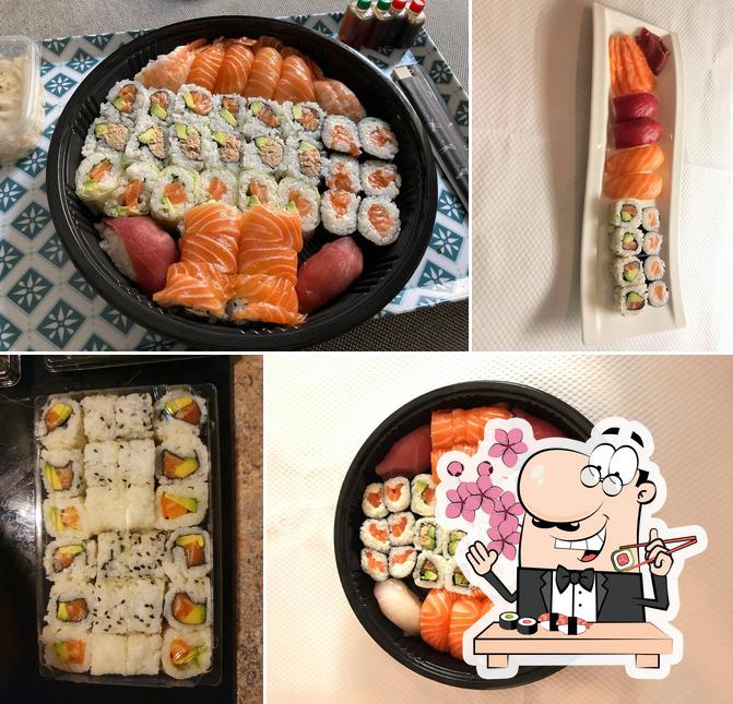 Faites-vous plaisir avec des sushis à Restaurant Dragon D'Or Sushi