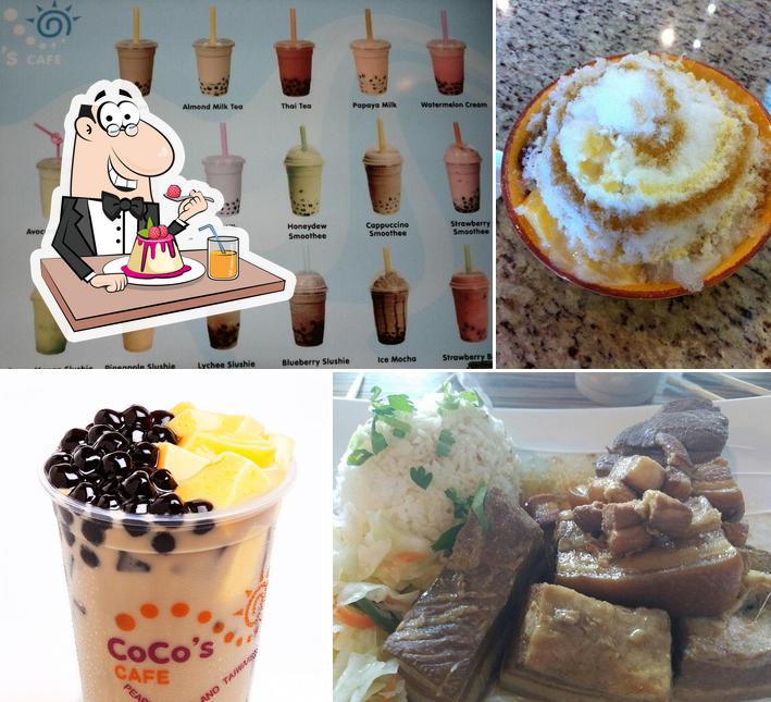 CoCo's Cafe provides a number of desserts