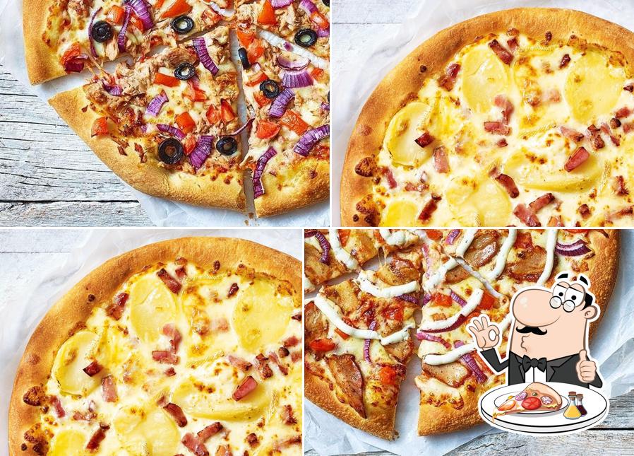 Choisissez des pizzas à Pizza Hut