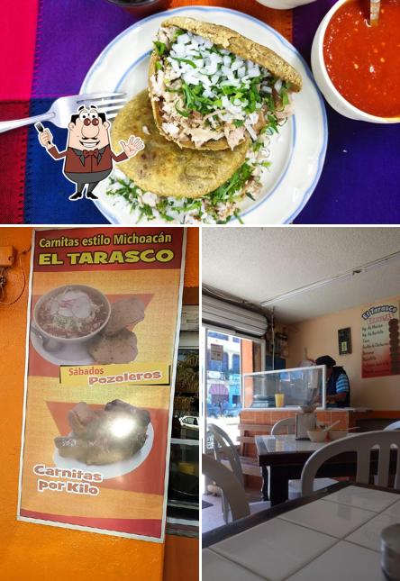 Блюда в "Carnitas El Tarasco"