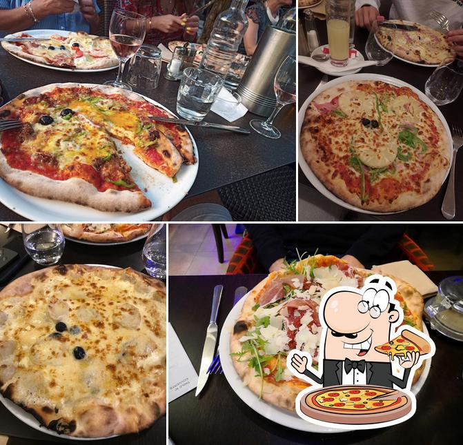 Pick pizza at Pizza Del Piano