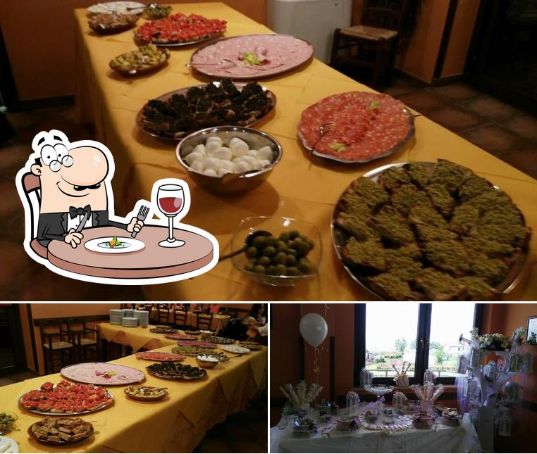 La immagine di cibo e interni da Agriturismo Andalù