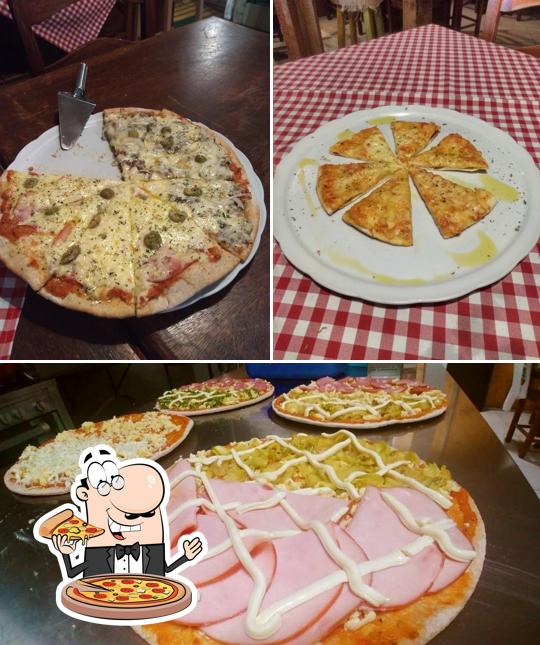 Peça pizza no Forneria Açoriana