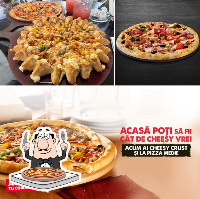 Bei Pizza Hut Delivery Cluj-Napoca Centru könnt ihr Pizza probieren 