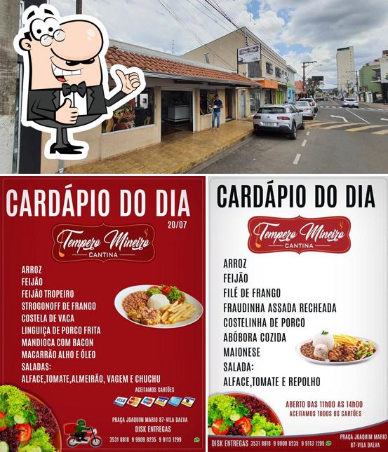 Look at the pic of Cantina Tempero Mineiro