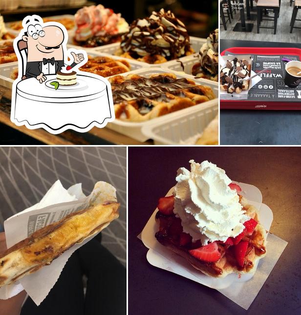 Waffle Factory offre une éventail de desserts