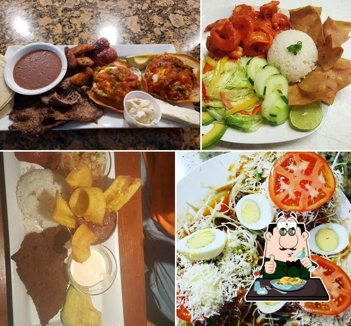 Meals at El Valle Hondumex Restaurant