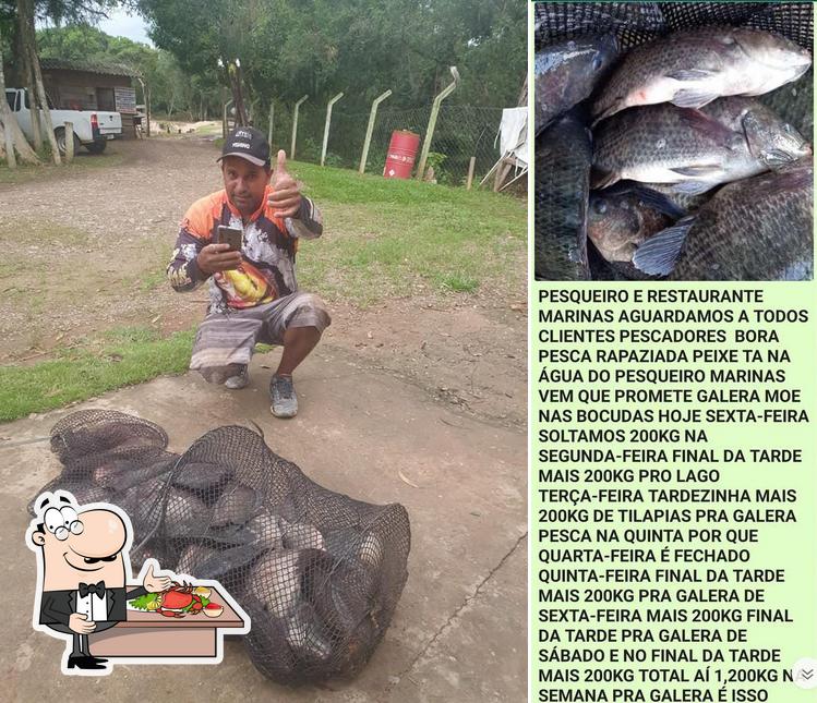 Consiga frutos do mar no Pesqueiro e Restaurante Marinas Bom Jesus dos Perdões SP