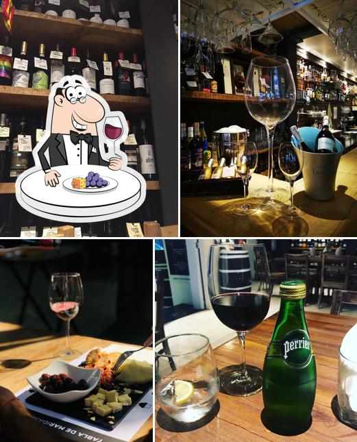 It’s nice to savour a glass of wine at Vinopremier Condesa