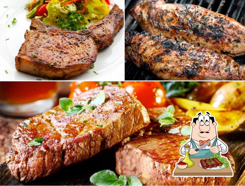 Get meat meals at Connie's Steakhouse Kothanur