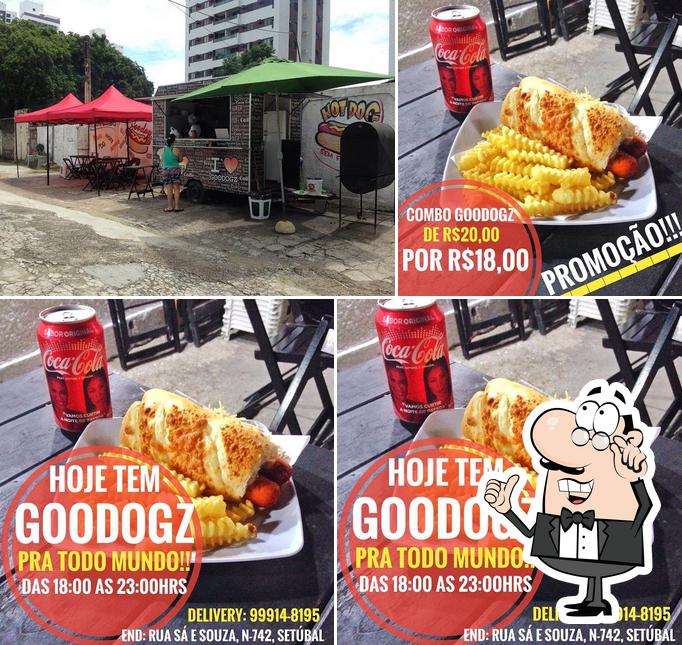 O interior do Goodogz Hot Dog's Especiais Recife PE