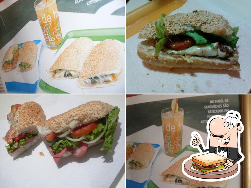Pegue um sanduíche no Miró Sanduíches e Cia