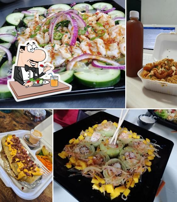 Еда в "Yenko Sushi & More"