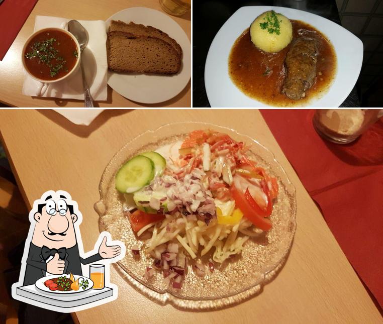 Essen im Gaststätte Zum Hennahuf