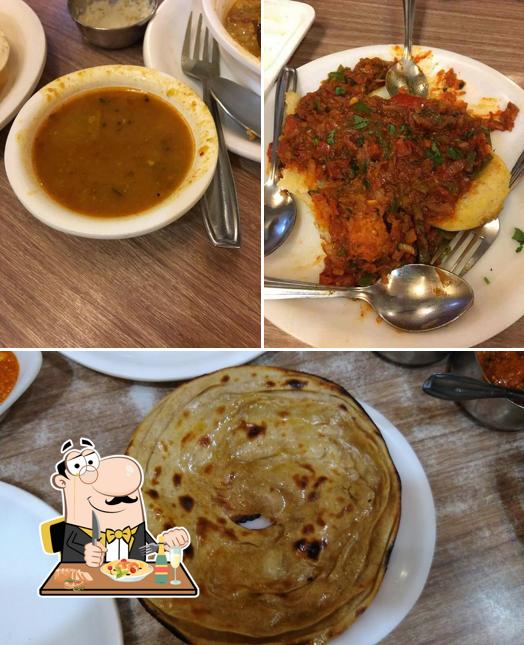 Meals at GuruPrasad Hotel