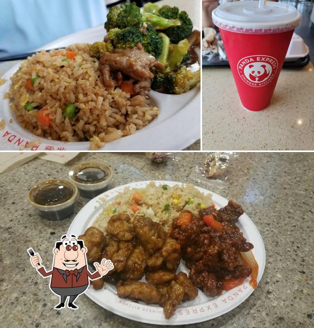 This is the image showing food and beverage at Panda Express