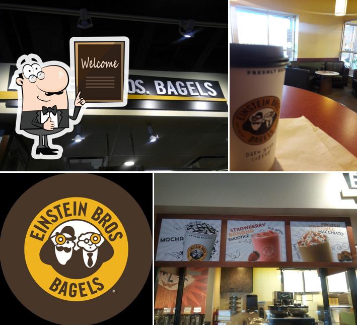 Это фотография ресторана "Einstein Bros. Bagels"