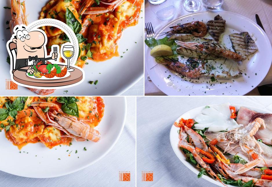 Prova la cucina di mare a Ristorante Pizzeria Il Nodo