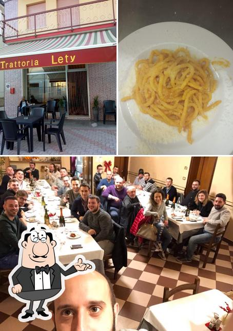 La foto di interni e dolce da Trattoria Bar Lety