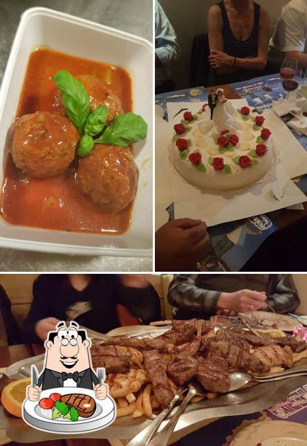 Tómate un plato con carne en Restaurant Mykonos Griekse Specialiteiten