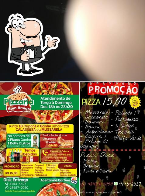 Look at this photo of Pizzaria Bom Amigo