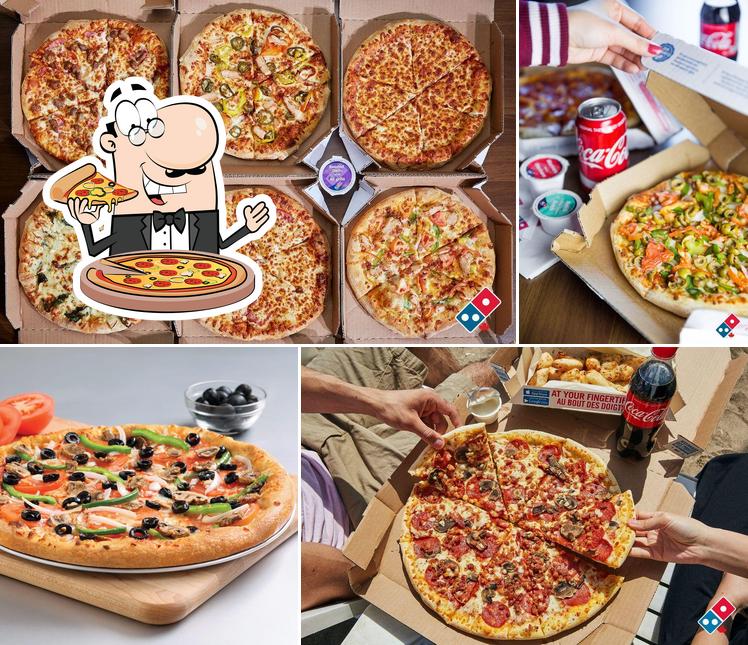 Commandez des pizzas à Domino's Pizza