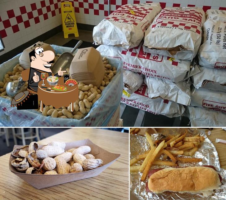 Plats à Five Guys