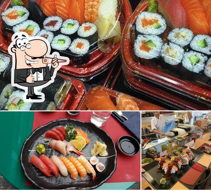 Ordina le varie opzioni di sushi