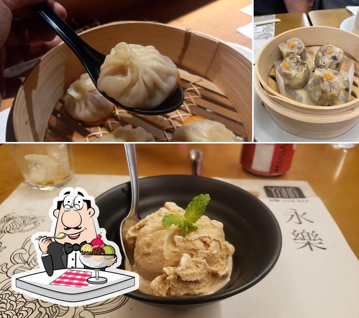 Yǒng Dim Sum Bar serve uma escolha de sobremesas