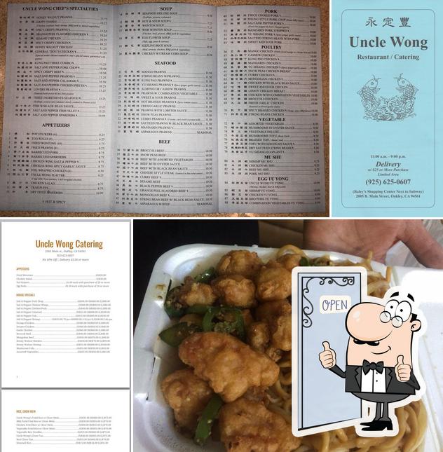 Uncle Wong Chinese Restaurant in Oakley - Restaurant menu and reviews