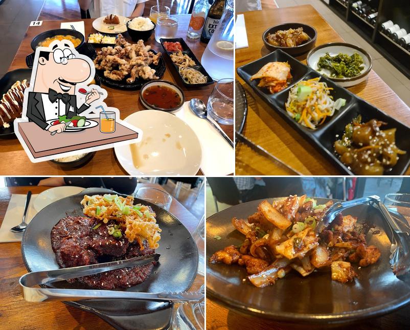 Food at BeWon Korean Restaurant