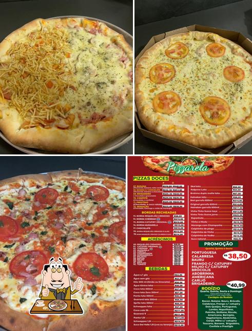 Consiga pizza no Pizzarela jarinu