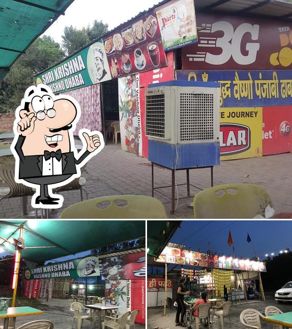 Check out how Sri Krishna Shudd Vaishno Dhaba looks inside