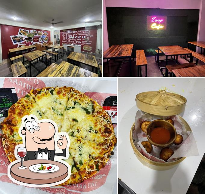 This is the photo displaying food and interior at Zoop cafe