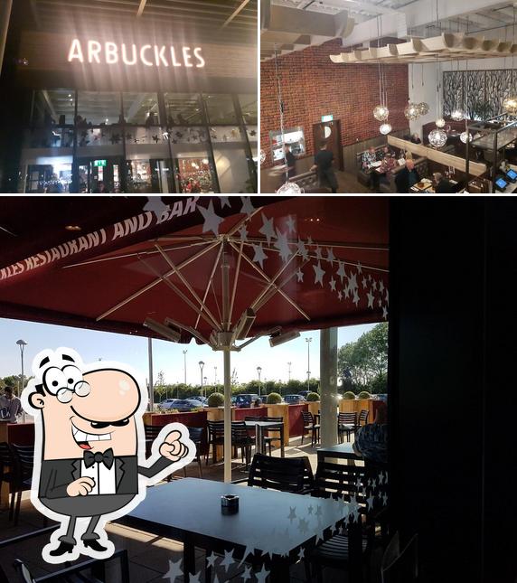 Check out how Arbuckles Restaurant looks inside