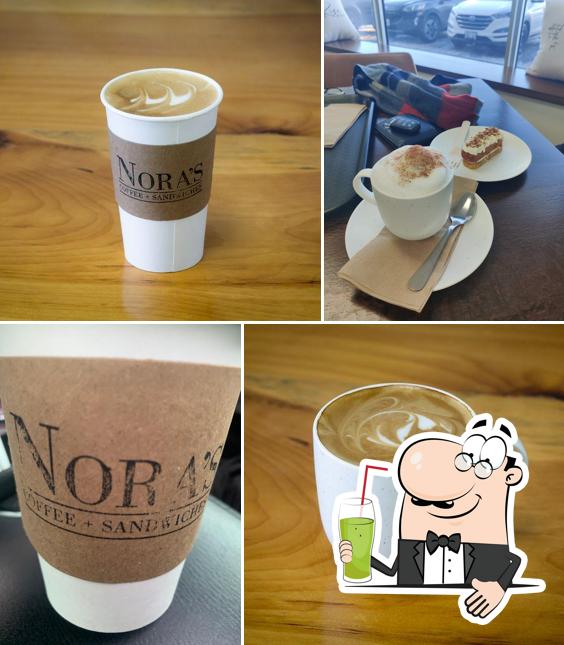 Profitez d'un verre à Nora’s Coffee + Sandwiches