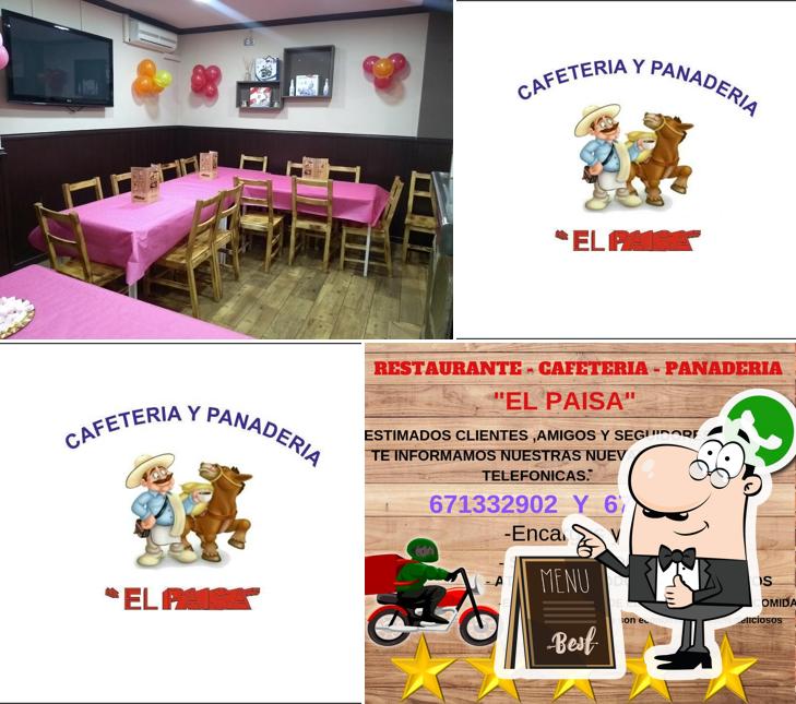 Здесь можно посмотреть фотографию ресторана "Restaurante Cafetería El Paisa"