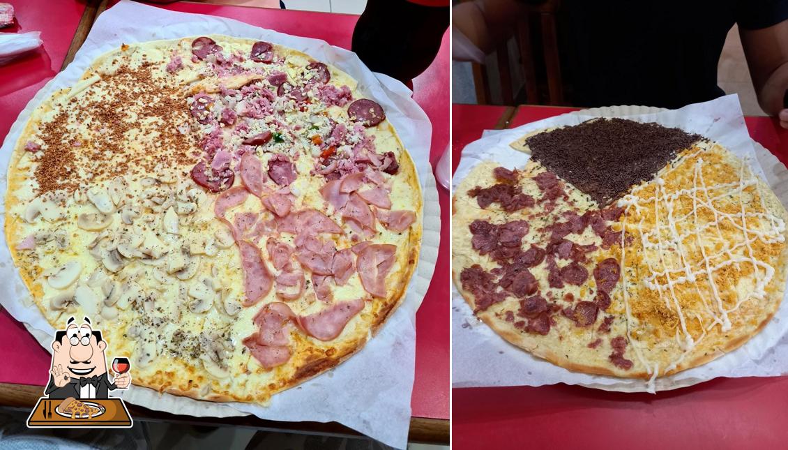 Consiga pizza no Rommano Caxias Shopping