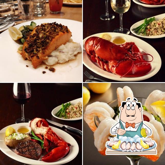 Закажите блюда с морепродуктами в "The Keg Steakhouse + Bar - Oshawa"