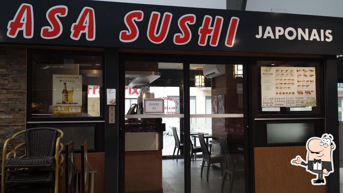 L'intérieur de Asa Sushi