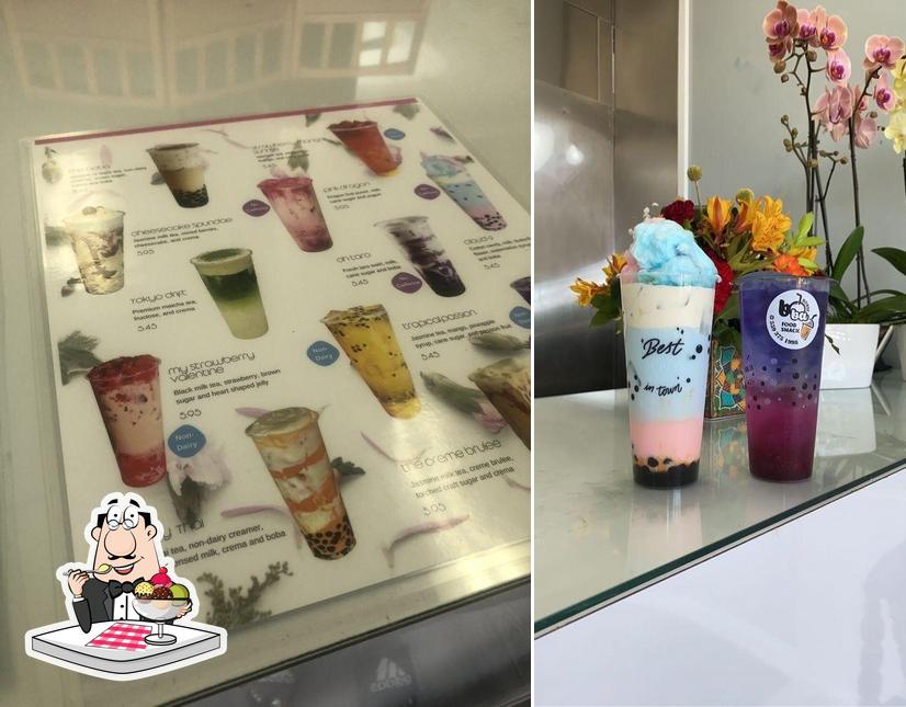 Boba House express provides a selection of sweet dishes