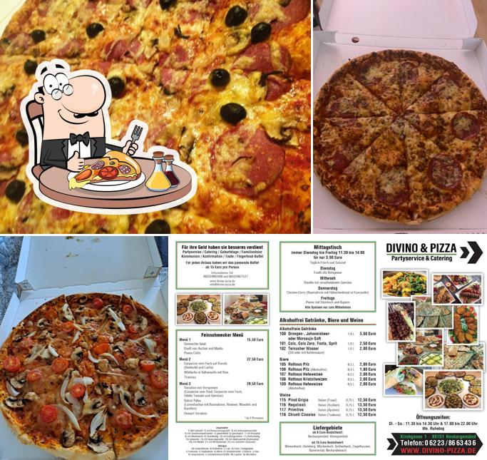 Закажите пиццу в "Di Vino Pizza"