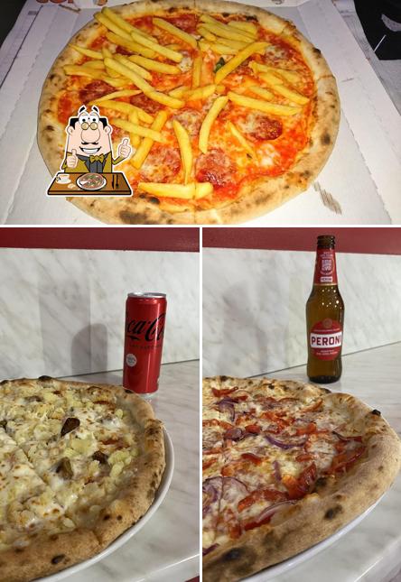 Choisissez des pizzas à Pizzeria Rosso Geremia