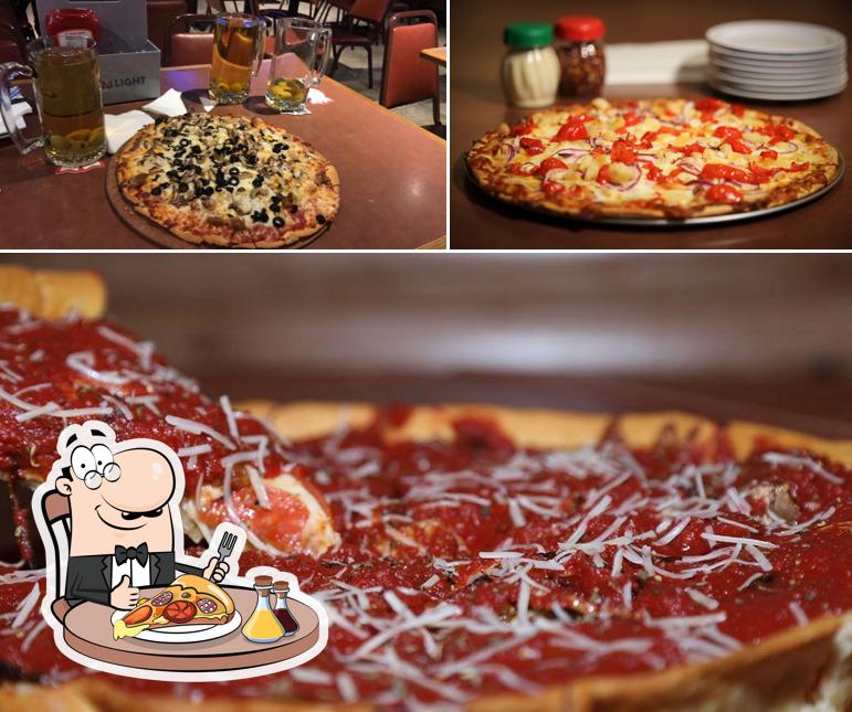 Pick pizza at Ole Piper Family Restaurant & Sports Bar
