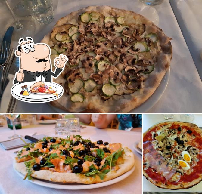 A Il Caratello Trevignano Romano, puoi ordinare una bella pizza