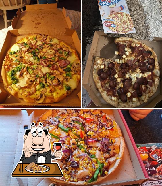 A Domino's Pizza Berlin Karow, vous pouvez essayer des pizzas