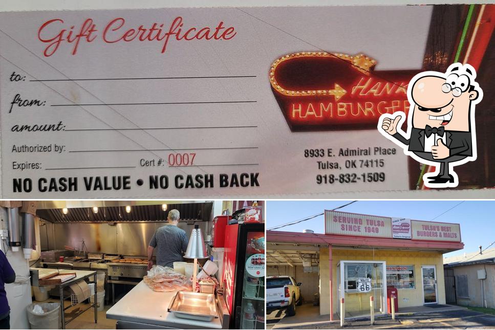 Mire esta foto de Hank's Hamburgers