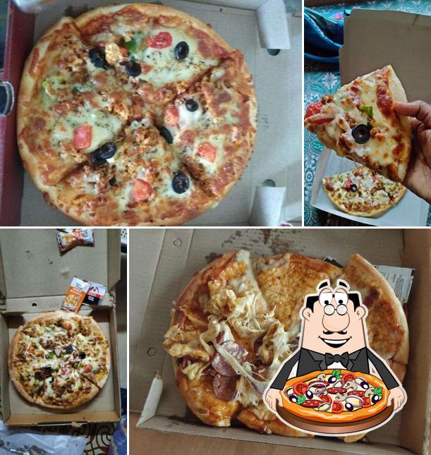 Try out various kinds of pizza