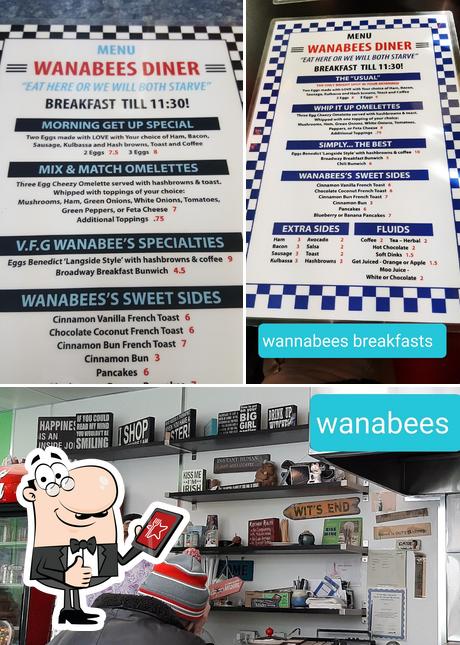 Voici une photo de Wanabees Diner